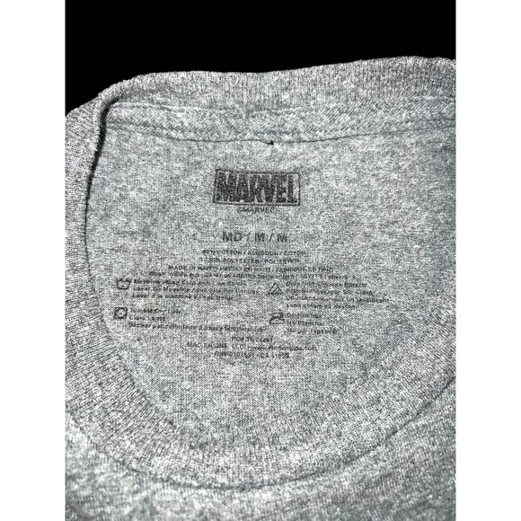 Woman's Marvel Avengers Characters Grey T-Shirt Medium - Picture 4 of 8